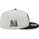 new-era-chicago-bulls-nba-59fifty-championships-vit-och-svart-justerbar-flat-keps