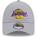 epci-curbata-gri-reglabila-9forty-team-side-patch-de-los-angeles-lakers-nba-de-new-era