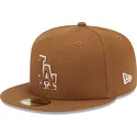 epci-plata-maro-fitted-59fifty-team-outline-de-los-angeles-dodgers-mlb-de-new-era