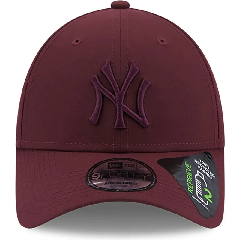 epci-curbata-rou-reglabila-9forty-repreve-de-new-york-yankees-mlb-de-new-era