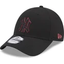 epci-curbata-negru-reglabila-9forty-team-outline-de-new-york-yankees-mlb-de-new-era