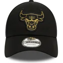 epci-curbata-negru-reglabila-9forty-metallic-badge-de-chicago-bulls-nba-de-new-era