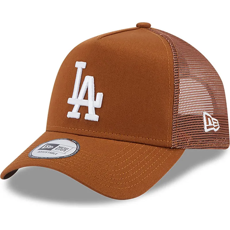 epci-curbata-maro-snapback-a-frame-league-essential-de-los-angeles-dodgers-mlb-de-new-era