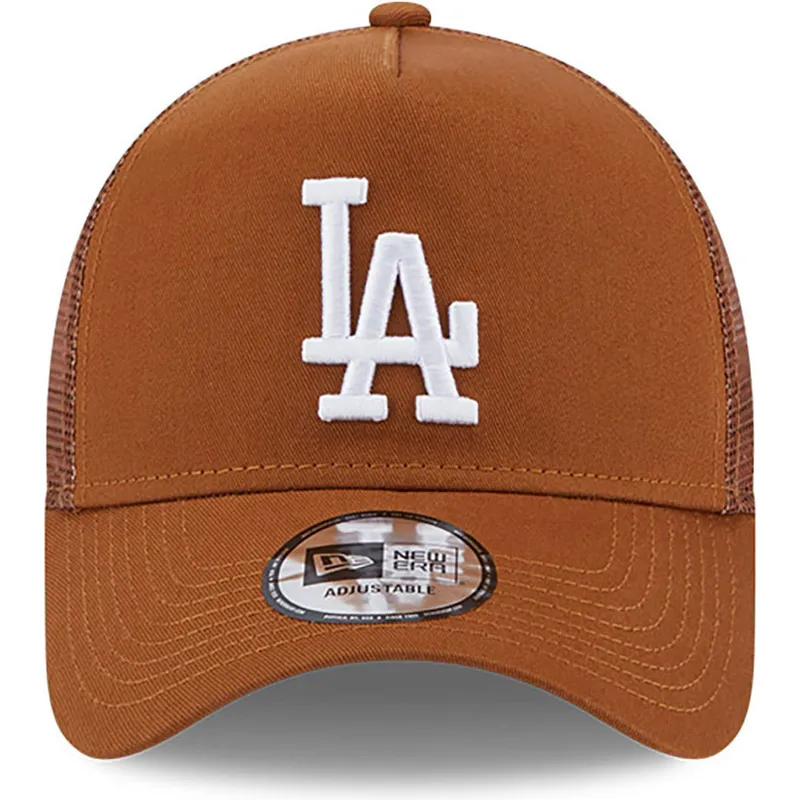 epci-curbata-maro-snapback-a-frame-league-essential-de-los-angeles-dodgers-mlb-de-new-era