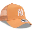 epci-curbata-portocaliu-snapback-a-frame-league-essential-de-new-york-yankees-mlb-de-new-era