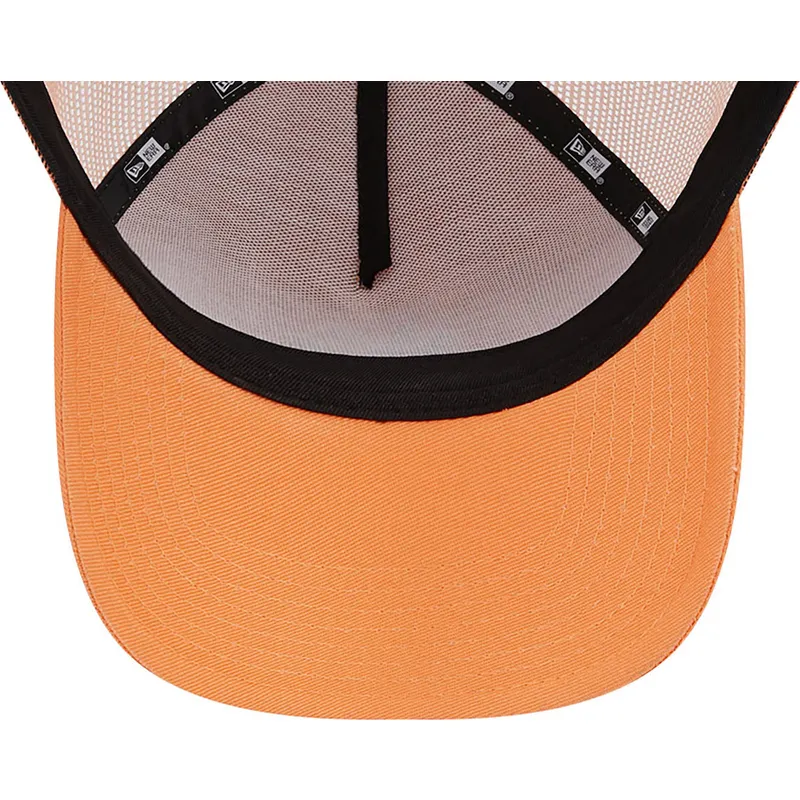 epci-curbata-portocaliu-snapback-a-frame-league-essential-de-new-york-yankees-mlb-de-new-era