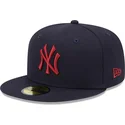 epci-plata-bleumarin-fitted-59fifty-league-essential-de-new-york-yankees-mlb-de-new-era