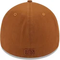 casquette-courbee-marron-ajustee-avec-logo-marron-39thirty-league-essential-new-york-yankees-mlb-new-era