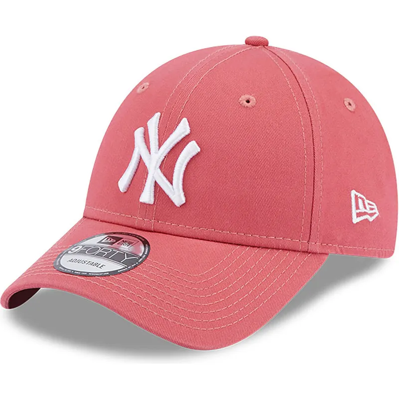 epci-curbata-roz-reglabila-9forty-league-essential-de-new-york-yankees-mlb-de-new-era