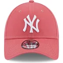 epci-curbata-roz-reglabila-9forty-league-essential-de-new-york-yankees-mlb-de-new-era