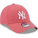 epci-curbata-roz-reglabila-9forty-league-essential-de-new-york-yankees-mlb-de-new-era