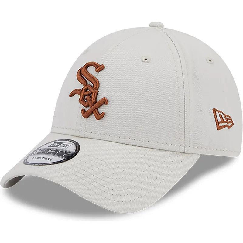 epci-curbata-bej-reglabila-9forty-league-essential-de-chicago-white-sox-mlb-de-new-era