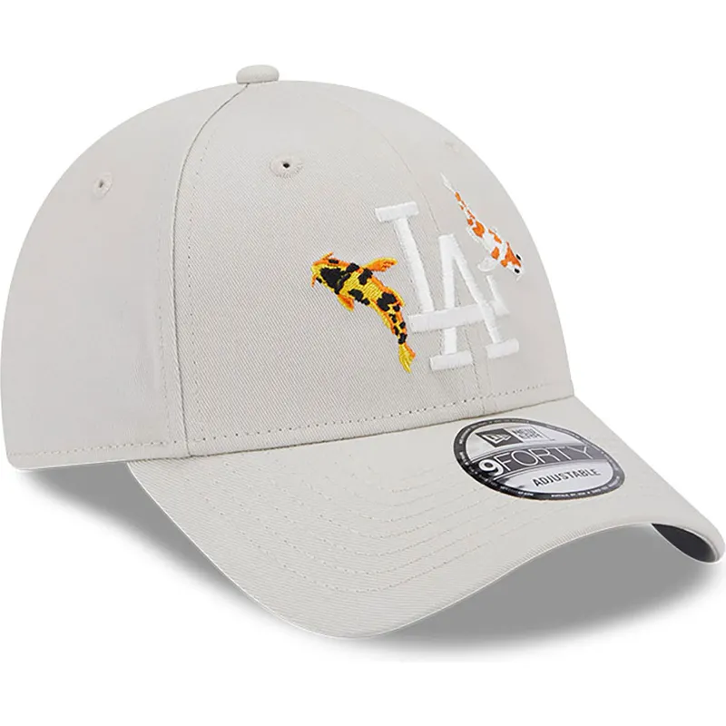 epci-curbata-bej-reglabila-9forty-koi-fish-de-los-angeles-dodgers-mlb-de-new-era