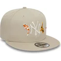 epci-plata-bej-snapback-9fifty-koi-fish-de-new-york-yankees-mlb-de-new-era