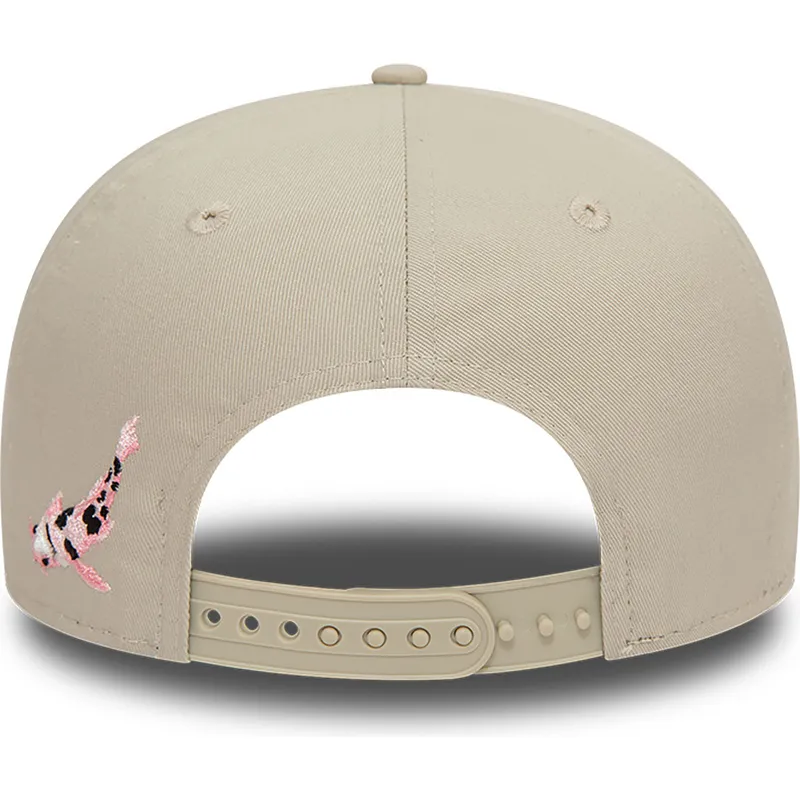 epci-plata-bej-snapback-9fifty-koi-fish-de-new-york-yankees-mlb-de-new-era