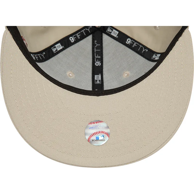 epci-plata-bej-snapback-9fifty-koi-fish-de-new-york-yankees-mlb-de-new-era