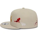 epci-plata-bej-snapback-9fifty-koi-fish-de-new-york-yankees-mlb-de-new-era