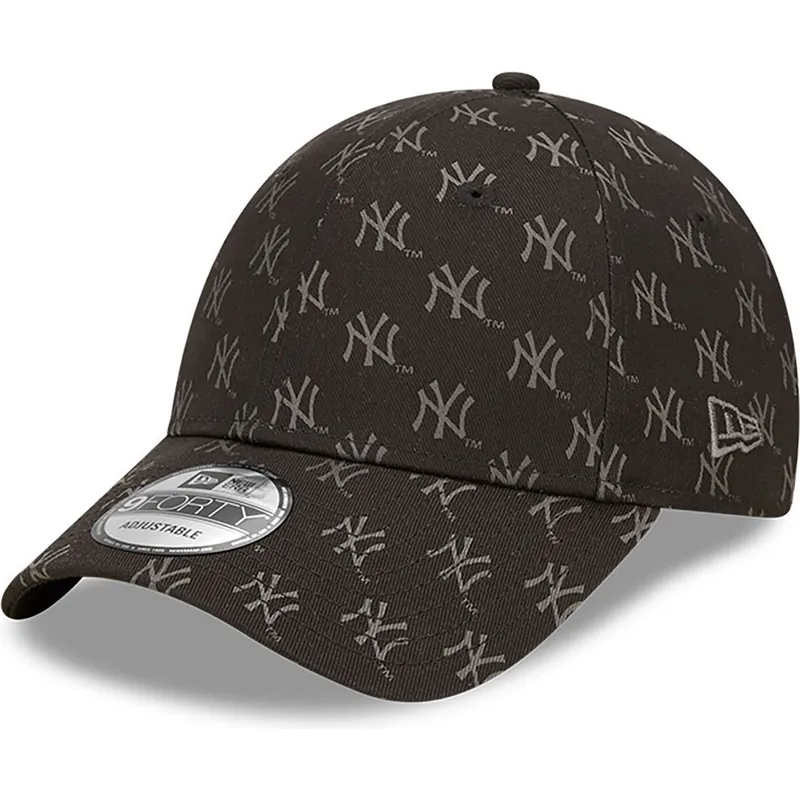 epci-curbata-negru-reglabila-9forty-monogram-de-new-york-yankees-mlb-de-new-era