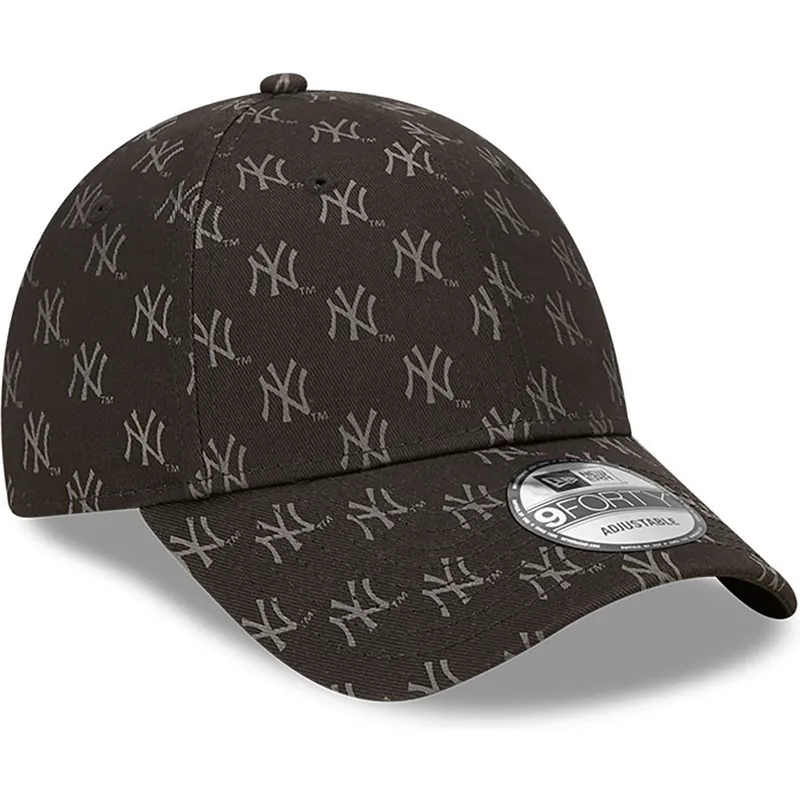 epci-curbata-negru-reglabila-9forty-monogram-de-new-york-yankees-mlb-de-new-era
