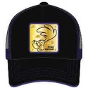 epci-curbata-negru-snapback-roa4-roadrunner-looney-tunes-de-capslab