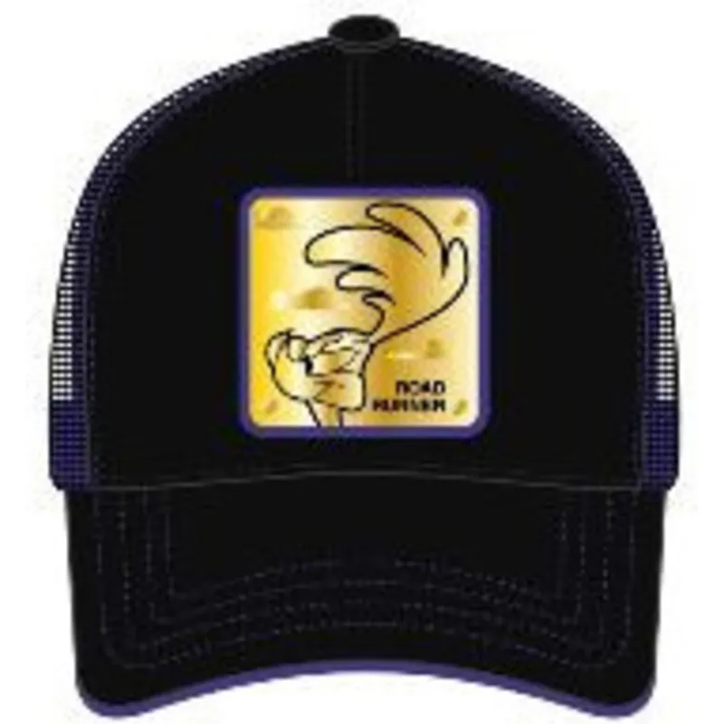 epci-curbata-negru-snapback-roa4-roadrunner-looney-tunes-de-capslab