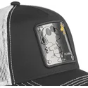 svart-och-vit-truckerkeps-snoopy-joe-cool-naw5-peanuts-fran-capslab