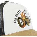 epci-curbata-papagal-snapback-fire-racer-fir-de-von-dutch