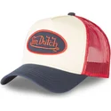 von-dutch-cla5-beige-rot-und-marineblau-trucker-cap