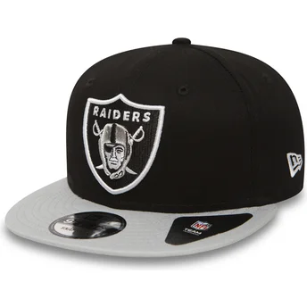 epci-plata-gri-snapback-9fifty-cotton-block-de-las-vegas-raiders-nfl-de-new-era