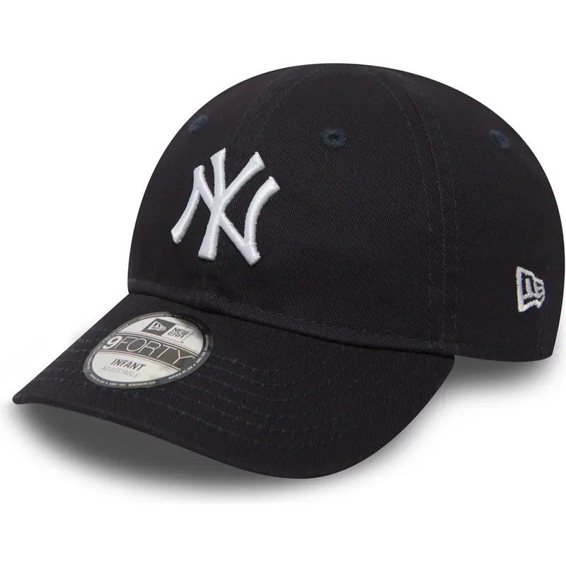 new-era-mlb-new-york-yankees-9forty-essential-verstellbare-blaue-kinder-cap