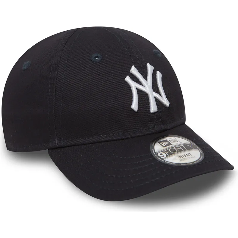 bojd-bla-justerbar-keps-for-barn-9forty-essential-fran-new-york-yankees-mlb-av-new-era