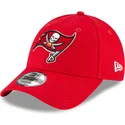 czerwona-zakrzywiona-regulowana-czapka-9forty-tampa-bay-buccaneers-nfl-od-new-era