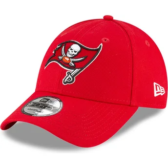 Șepci curbată roșu bandă reglabilă 9FORTY de Tampa Bay Buccaneers NFL de New Era