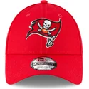czerwona-zakrzywiona-regulowana-czapka-9forty-tampa-bay-buccaneers-nfl-od-new-era