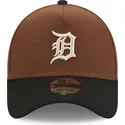 epci-curbata-maro-snapback-9forty-a-frame-harvest-de-detroit-tigers-mlb-de-new-era