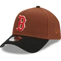 cap-curbata-brown-snapback-9forty-a-frame-harvest-de-boston-red-sox-mlb-de-new-era