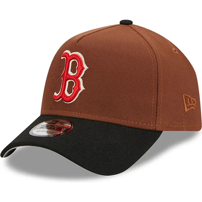 cap-curbata-brown-snapback-9forty-a-frame-harvest-de-boston-red-sox-mlb-de-new-era