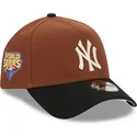 epci-curbata-maro-snapback-9forty-a-frame-harvest-de-new-york-yankees-mlb-de-new-era