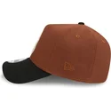 epci-curbata-maro-snapback-9forty-a-frame-harvest-de-new-york-yankees-mlb-de-new-era