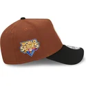 epci-curbata-maro-snapback-9forty-a-frame-harvest-de-new-york-yankees-mlb-de-new-era