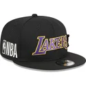 epci-plata-negru-snapback-9fifty-post-up-pin-de-los-angeles-lakers-nba-de-new-era