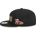epci-plata-negru-snapback-9fifty-post-up-pin-de-los-angeles-lakers-nba-de-new-era