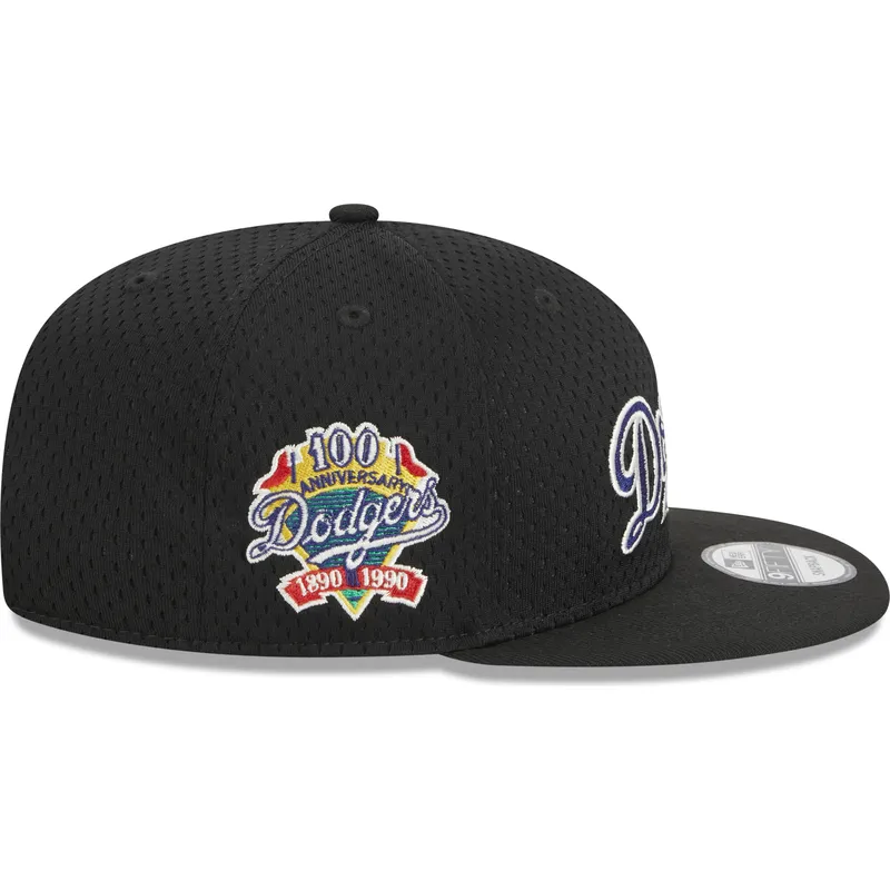 epci-plata-negru-snapback-9fifty-post-up-pin-de-los-angeles-dodgers-mlb-de-new-era