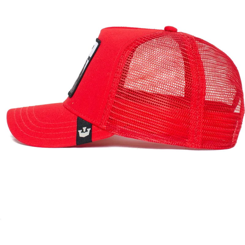 czapka-trucker-czerwona-tygrys-the-white-tiger-the-farm-od-goorin-bros