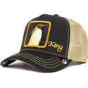 epci-curbata-negru-snapback-king-quart-major-casino-the-farm-de-goorin-bros