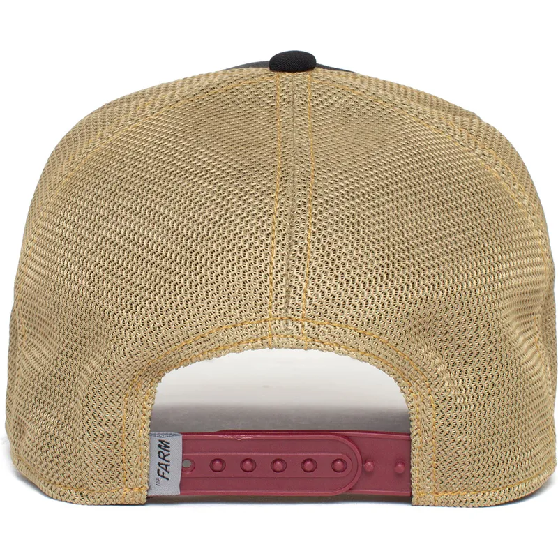 epci-curbata-negru-snapback-king-quart-major-casino-the-farm-de-goorin-bros