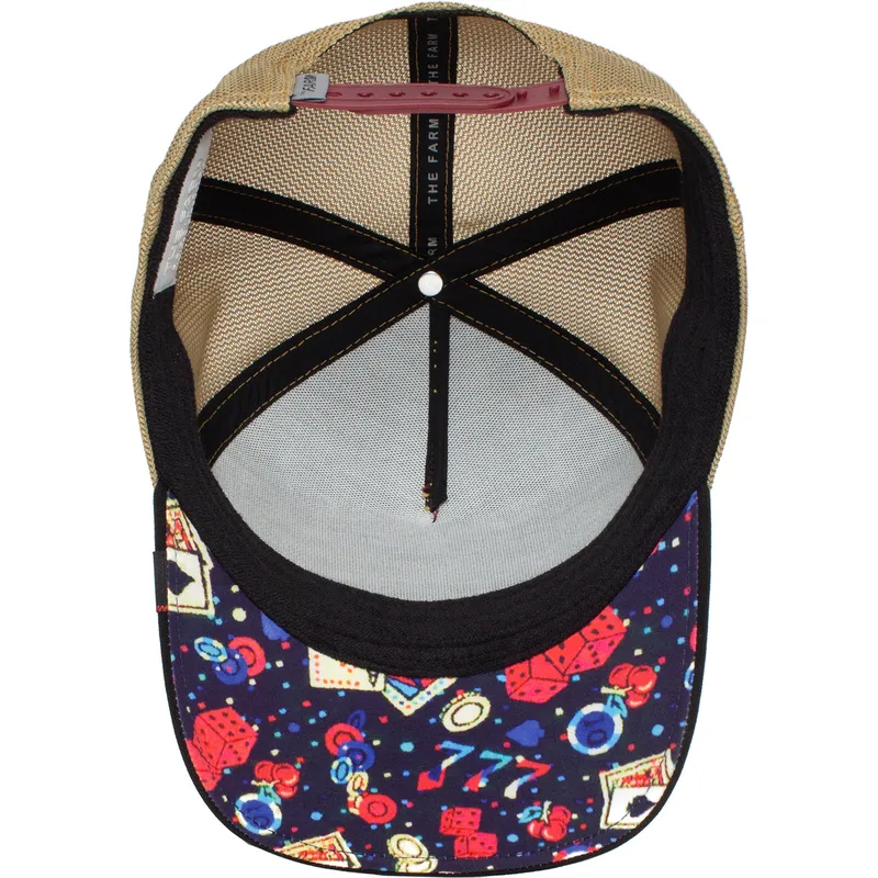 epci-curbata-negru-snapback-king-quart-major-casino-the-farm-de-goorin-bros