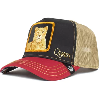 Goorin Bros. Lioness Queen Carte Blanche Casino The Farm Black and Red Trucker Hat