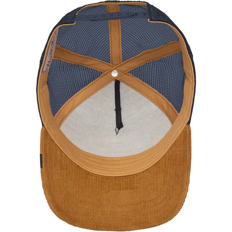 epci-curbata-maro-snapback-panther-panthuroy-corduroy-the-farm-de-goorin-bros