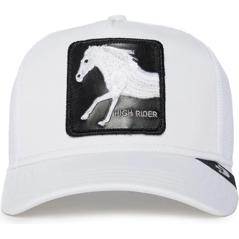epci-curbata-alb-snapback-platinum-high-the-farm-de-goorin-bros